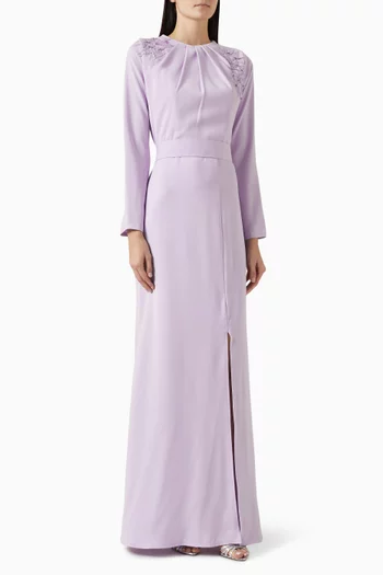 Bead-embellished Gown