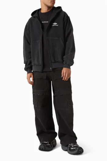 3B Sports Icon Inside-Out Zip-up Hoodie