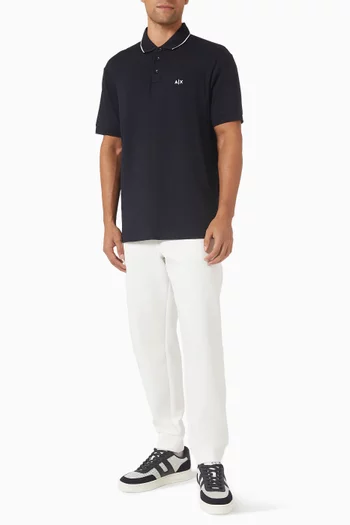 Slim-fit Polo Shirt in Stretch Cotton