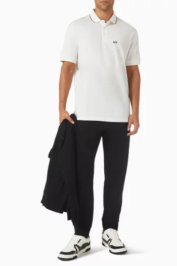 Slim-fit Polo Shirt in Stretch Cotton