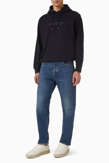 Logo Hoodie in Cotton