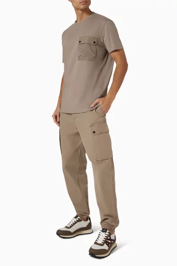Cargo-style Pants in Cotton