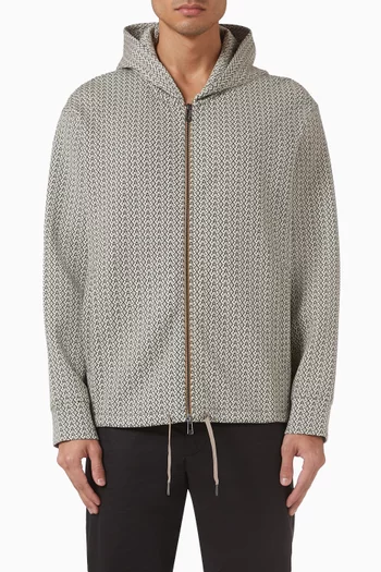 One-shoulder Top in Technical Fabric