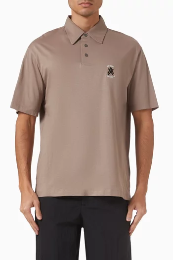 AX Polo Shirt in Cotton