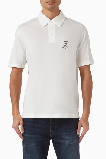 AX Polo Shirt in Cotton