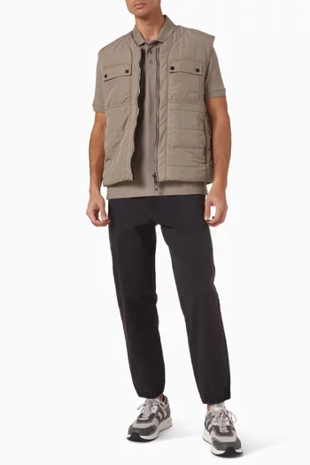 Sleeveless Vest in Cotton