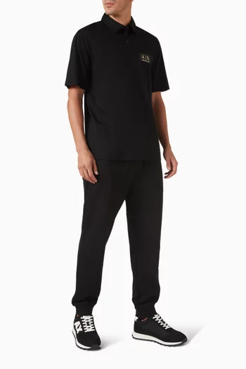 Tapered Sweatpants in Cotton