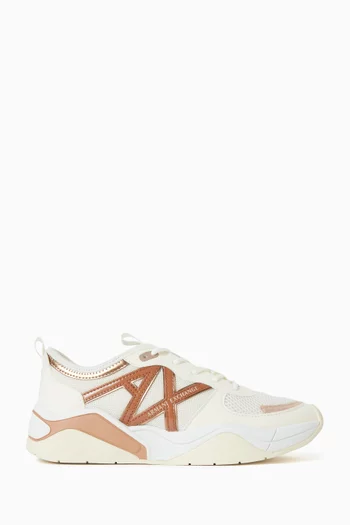 Cher AX Logo Sneakers in Mesh