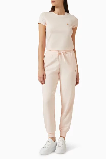 AX Logo Slim-fit T-shirt in Cotton-jersey