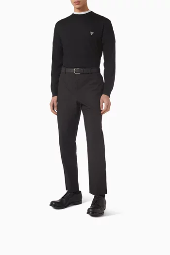 Derby Shoes in Antiqued Leather