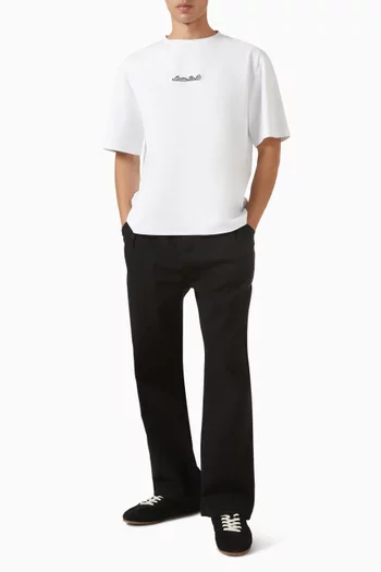 Signature Relaxed Fit T-shirt in cotton