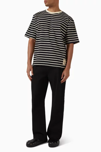 Striped T-shirt in Cotton