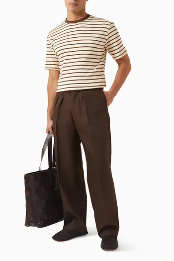 Striped T-shirt in Cotton