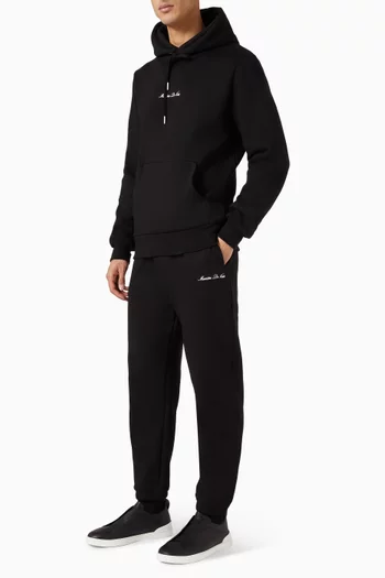 Signature Regular Fit Cuffed Sweatpants in Cotton-blend