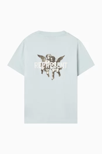 Mini Legacy Cherubs T-Shirt in Cotton