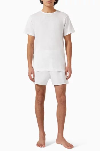 T-shirt in Cellular Cotton