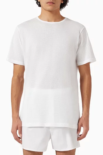T-shirt in Cellular Cotton