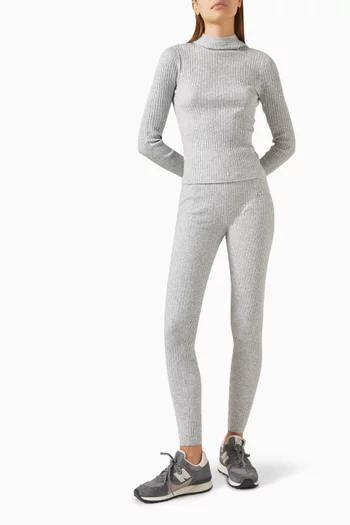 لغينغز نسيج مارينو مضلع