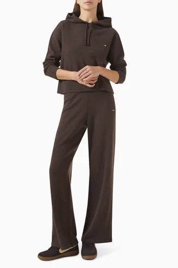 بنطال منسوج من صوف مارينو