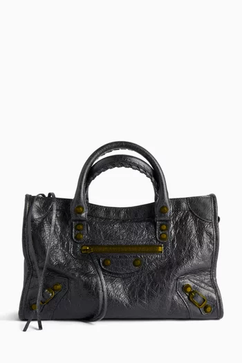 Small Le City Bag in Arena Storico Lambskin
