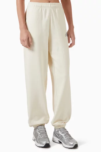 بنطال رياضي بطبعة ماركة جامعية صوف