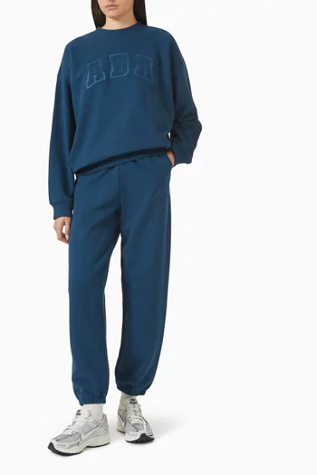 سويت شيرت بقصة فضفاضة وشعار ADA‏ قطن عضوي