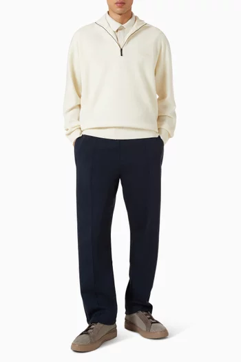 سترة بفتحة رقبة بسحّاب بوس × أستون مارتن