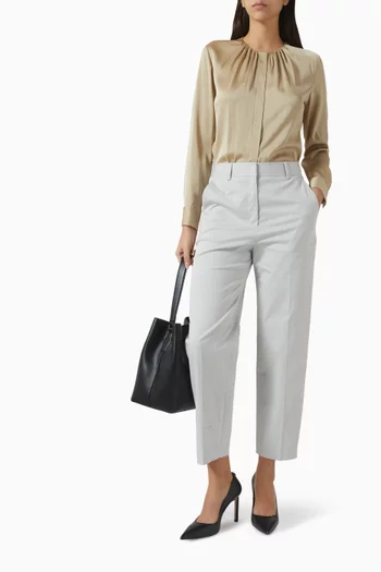 Tecarino Pants in Stretch-cotton