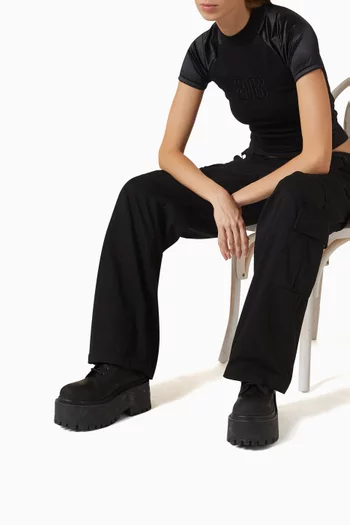 Strike 80 Platform Boots in Soft Bullskin