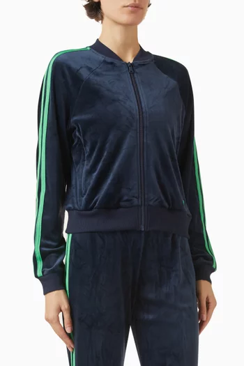 Heritage Bomber Jacket in Velvet