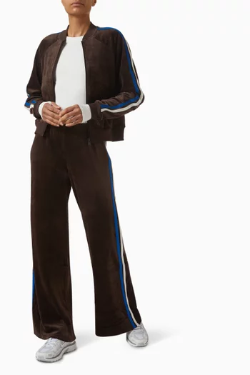 Heritage Wide-leg Pants in Velvet