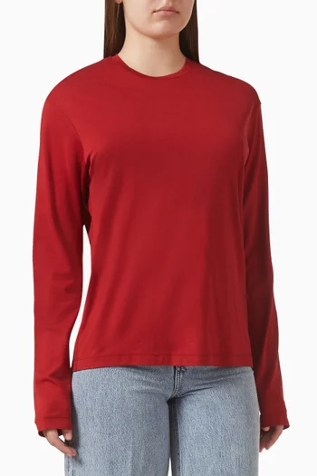 تي شيرت كلاسيكي مزيج تينسيل