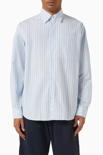 Anraslund Dobby Shirt in Cotton