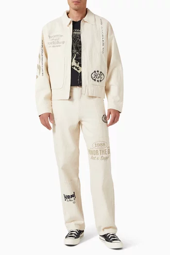 Banner Pants in Cotton