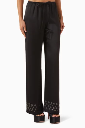 Manoce Front-tie Pants