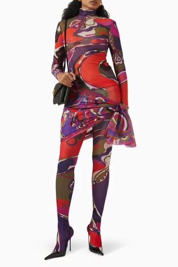 باريو مزين بنقشة قطن