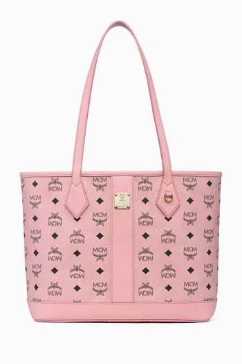 Small Liz Shopper Bag in Visetos Canvas