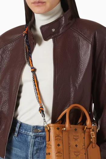 حمالة حقيبة ارين قنب بنقشة فيزيتوس