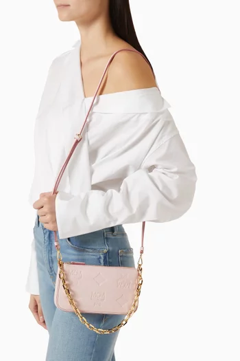 Aren Flat Pouch in Leather