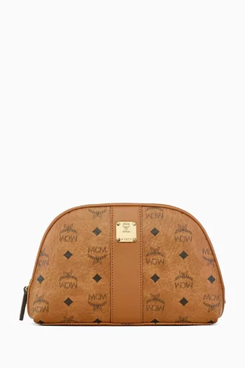 Aren Cosmetic Pouch in Visetos