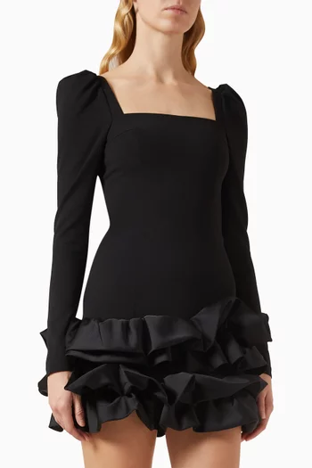 Mystique Mini Dress in Crepe