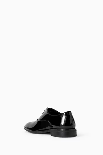 Derrek Oxford Shoes in Faux Leather