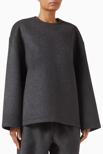 Delancey Top in Wool