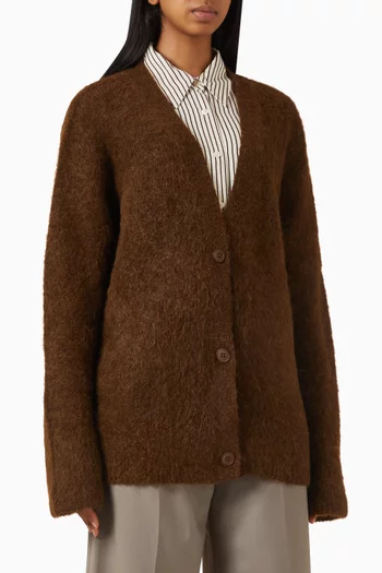 كارديغان إيلاند بقصة فضفاضة صوف ألبكة