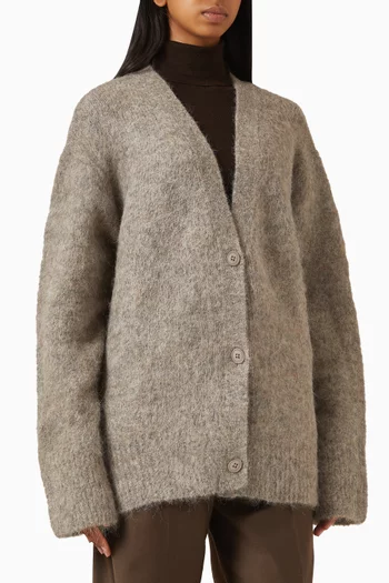 كارديغان إيلاند بقصة فضفاضة صوف ألبكة