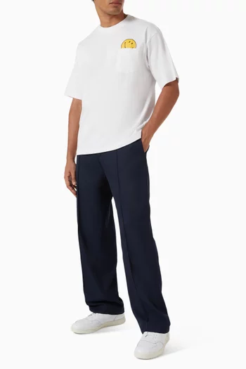 Smiley Peek-A-Boo Pocket T-shirt