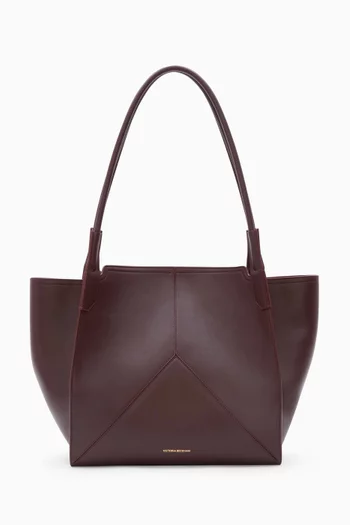 Small Victoria Tote Bag in Leather