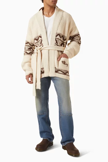 جاكيت فرونتير سموكينج مزيج صوف مارينو