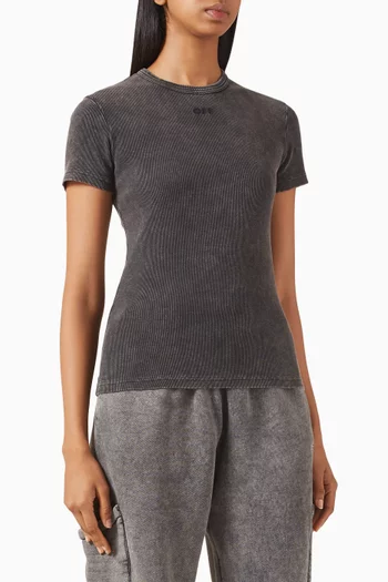 Logo T-shirt in Cotton