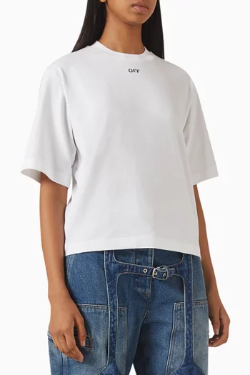 Arrow Flowers Boxy T-shirt